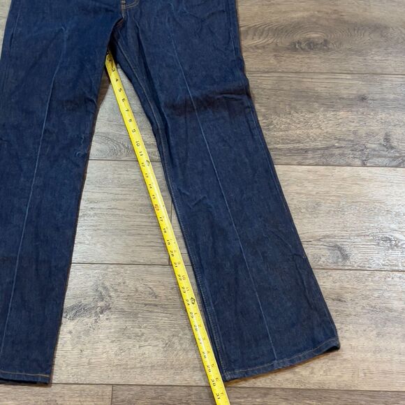 Vintage 70s Levi's Orange Tab Blue Flare Jeans - Men's Size 34 x 30 - Picture 11 of 11